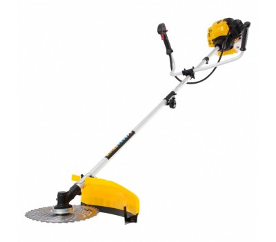 Триммер бензиновый DTL-33S, 33 см3, разъемная штанга, состоит из 2 частей Denzel