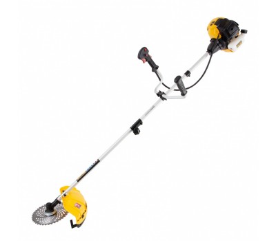 Триммер бензиновый DTL-33S, 33 см3, разъемная штанга, состоит из 2 частей Denzel