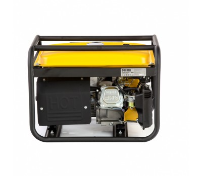 Генератор бензиновый PS 33, 3.3 кВт, 230 В, 15 л, ручной стартер Denzel