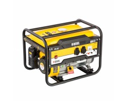 Генератор бензиновый PS 33, 3.3 кВт, 230 В, 15 л, ручной стартер Denzel