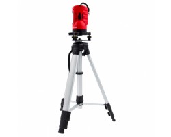 Уровень лазерный самовыравнивающийся, 150 мм, штатив 1150 мм, набор в пластиковом кейсе Matrix-foto6