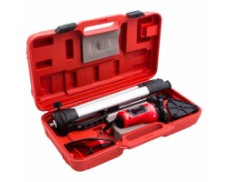 Уровень лазерный самовыравнивающийся, 150 мм, штатив 1150 мм, набор в пластиковом кейсе Matrix-foto23