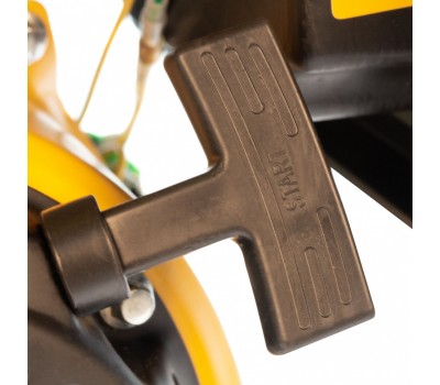 Генератор бензиновый PS 25, 2.5 кВт, 230 В, 15 л, ручной стартер Denzel