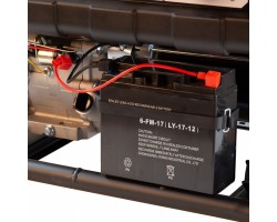 Генератор бензиновый PS 25, 2.5 кВт, 230 В, 15 л, ручной стартер Denzel-foto14