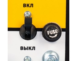 Генератор бензиновый PS 25, 2.5 кВт, 230 В, 15 л, ручной стартер Denzel-foto20