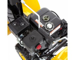 Бензиновая снегоуборочная машина SB 650 E, 6.5 л.с, с электростартером, фара Denzel-foto13