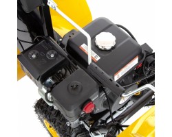 Бензиновая снегоуборочная машина SB 650 E, 6.5 л.с, с электростартером, фара Denzel-foto12