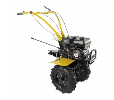 Мотоблок DPT-470, 7 л.с, ременное сцепление, ширина 85 см, глубина 35 см, фрез 3 х 4, ШОМ, передачи 3В/1Н Denzel