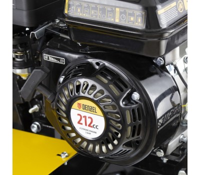 Мотоблок DPT-470, 7 л.с, ременное сцепление, ширина 85 см, глубина 35 см, фрез 3 х 4, ШОМ, передачи 3В/1Н Denzel