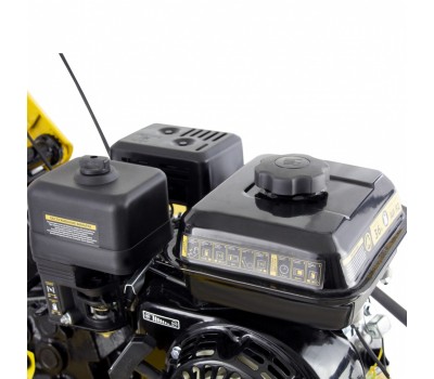 Мотоблок DPT-470, 7 л.с, ременное сцепление, ширина 85 см, глубина 35 см, фрез 3 х 4, ШОМ, передачи 3В/1Н Denzel