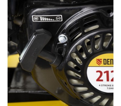 Мотоблок DPT-470, 7 л.с, ременное сцепление, ширина 85 см, глубина 35 см, фрез 3 х 4, ШОМ, передачи 3В/1Н Denzel