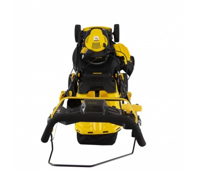 Газонокосилка бензиновая GLD-520SP-VE, 196 см3, ширина 52 см, привод, вариатор, электрический старт, 60 л Denzel