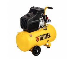 Компрессор воздушный прямой привод DC1700/50, 1.7 кВт, 50 литров, 260 л/мин Denzel