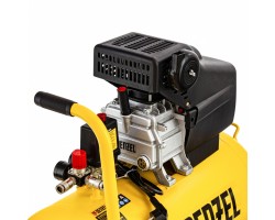 Компрессор воздушный прямой привод DC1700/50, 1.7 кВт, 50 литров, 260 л/мин Denzel-foto11