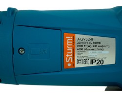Болгарка (УШМ) Sturm! AG9524P-foto15