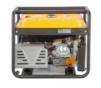 Генератор бензиновый PS 70 EA, 7.0 кВт, 230 В, 25 л, коннектор автоматики, электростартер Denzel