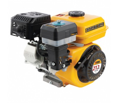 Двигатель бензиновый RX-17K, 7 л.с., 212 см3, горизонтальный вал шпонка 19 мм Denzel