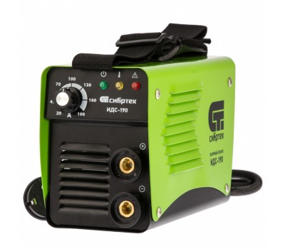 Аппарат инверторный дуговой сварки ИДС-190, 190 А, ПВ 80%, диаметр электрода 1.6-4 мм Сибртех