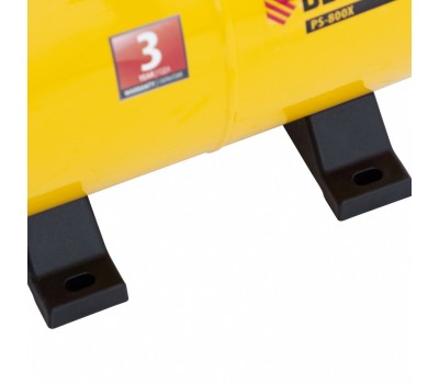 Насосная станция PS800X, 800 Вт, 3200 л/ч, ресивер 24 л, подъем 38 м, нержавейка Denzel