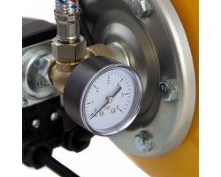 Насосная станция PS800X, 800 Вт, 3200 л/ч, ресивер 24 л, подъем 38 м, нержавейка Denzel-foto8