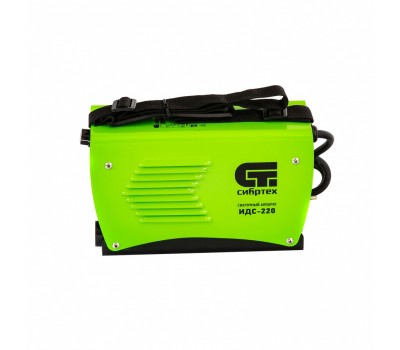 Аппарат инверторный дуговой сварки ИДС-220, 220 А, ПВ 80%, диаметр электрода 1.6-5 мм Сибртех