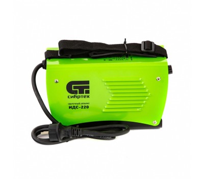 Аппарат инверторный дуговой сварки ИДС-220, 220 А, ПВ 80%, диаметр электрода 1.6-5 мм Сибртех