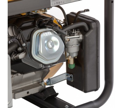 Генератор бензиновый PS 90 ED-3, 9.0 кВт, переключение режима 230 В/400 В, 25 л, электростартер Denzel