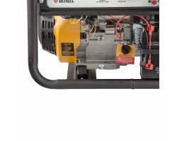 Генератор бензиновый PS 90 ED-3, 9.0 кВт, переключение режима 230 В/400 В, 25 л, электростартер Denzel-foto6