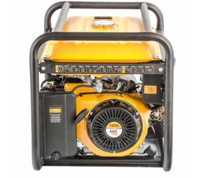 Генератор бензиновый PS 90 ED-3, 9.0 кВт, переключение режима 230 В/400 В, 25 л, электростартер Denzel