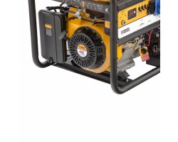 Генератор бензиновый PS 90 ED-3, 9.0 кВт, переключение режима 230 В/400 В, 25 л, электростартер Denzel-foto2