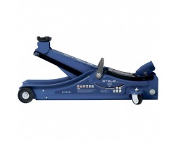 Домкрат гидравлический подкатной в пластиковом кейсе, 2 т, Low Profile, 80-380 мм Stels