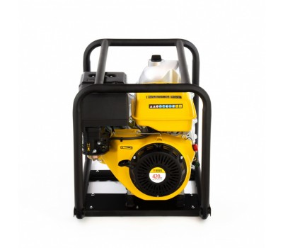 Мотопомпа бензиновая для грязной воды PX-80D, 15 л.с, 3, 1500 л/мин, глубина 8 м , напор 30 м Denzel