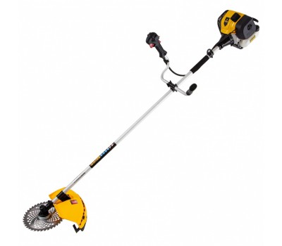 Триммер бензиновый DGT 330, 33 см3, 1.8 л. с, неразъемная штанга, состоит из 2 частей Denzel