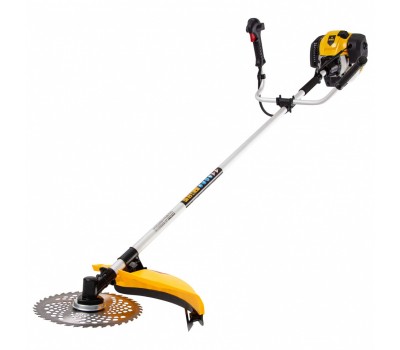 Триммер бензиновый DGT 330, 33 см3, 1.8 л. с, неразъемная штанга, состоит из 2 частей Denzel