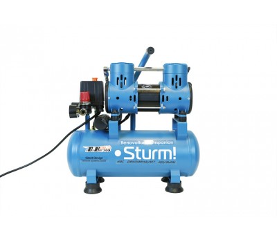 Компрессор безмасляный бесшумный Sturm! AC93210OL Компрессор безмасляный бесшумный Sturm! AC93210OL