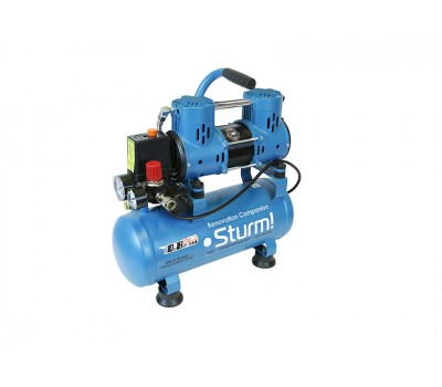 Компрессор безмасляный бесшумный Sturm! AC93210OL Компрессор безмасляный бесшумный Sturm! AC93210OL