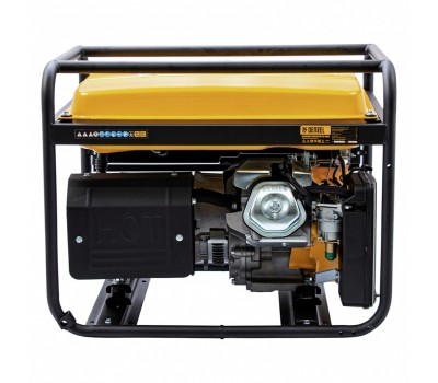 Генератор бензиновый GE 6900, 5.5 кВт, 220 В/50 Гц, 25 л, ручной старт Denzel