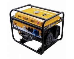 Генератор бензиновый GE 6900, 5.5 кВт, 220 В/50 Гц, 25 л, ручной старт Denzel-foto2