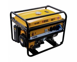Генератор бензиновый GE 6900, 5.5 кВт, 220 В/50 Гц, 25 л, ручной старт Denzel