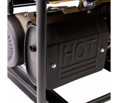 Генератор бензиновый GE 6900, 5.5 кВт, 220 В/50 Гц, 25 л, ручной старт Denzel