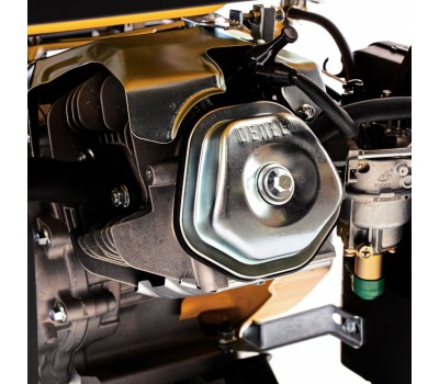 Генератор бензиновый GE 6900, 5.5 кВт, 220 В/50 Гц, 25 л, ручной старт Denzel