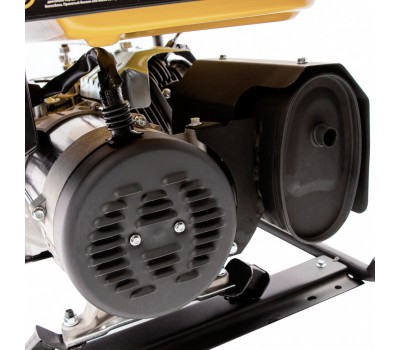 Генератор бензиновый GE 6900, 5.5 кВт, 220 В/50 Гц, 25 л, ручной старт Denzel