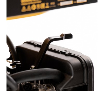 Генератор бензиновый GE 6900, 5.5 кВт, 220 В/50 Гц, 25 л, ручной старт Denzel