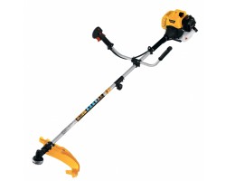 Триммер бензиновый DTS-43S, 43 см3, разъемная штанга, состоит из 2 частей Denzel