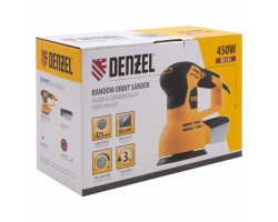 Машина шлифовальная эксцентриковая OS-125, 450 Вт, 6000-12000 об/мин Denzel-foto14