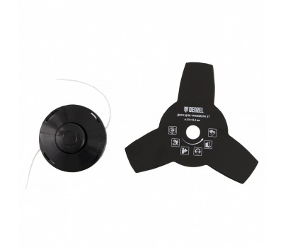 Триммер бензиновый DT 33S, 33 см3, 1.8 л. с, разъемная штанга, состоит из 2 частей Denzel