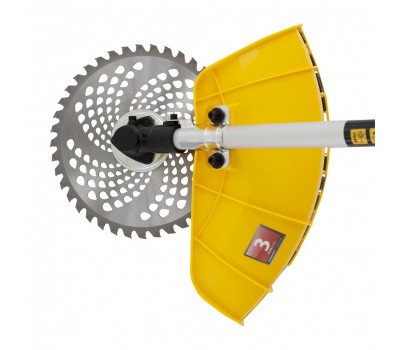 Триммер бензиновый DTL-52S, 52 см3, разъемная штанга, состоит из 2 частей Denzel