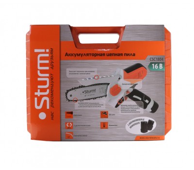 Аккумуляторная цепная пила Sturm! CSC1804 Аккумуляторная цепная пила Sturm! CSC1804