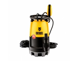 Дренажный насос для чистой и грязной воды DP600S, 600 Вт, напор 7 м, 13000 л/ч Denzel