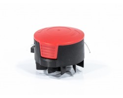 Катушка для триммера, автоматическая, гайка М8 х 1.25 правая, леска 1.6 мм Denzel